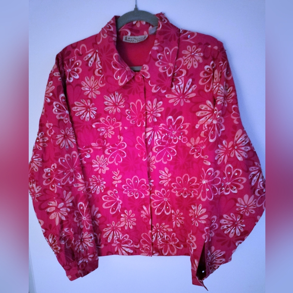 Cotton Jacket, Size L/Ex L, Lined.